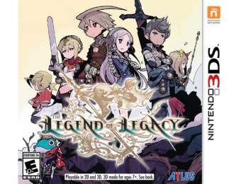 60% off The Legend Of Legacy - Nintendo 3DS