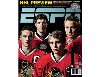 95% off ESPN Magazine 1 Year/26 Issues with coupon code: 8403