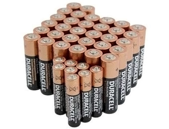 47% off Duracell 32 x AA + 8 x AAA Copper Top Alkaline Batteries