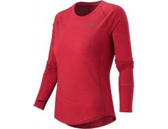 81% off New Balance Women's Merino Long Sleeve Crew Shirt