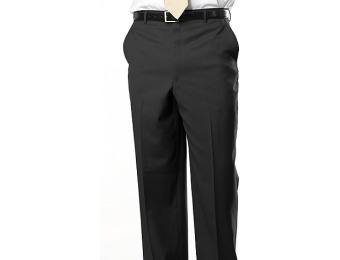65% off Signature Gold Plain Front Trousers Big and Tall