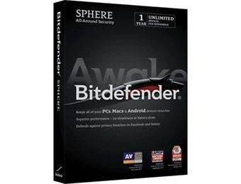 Bitdefender Sphere (Unlimited Devices) - Free after $60 rebate