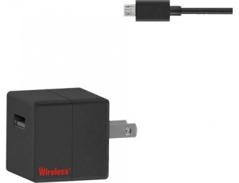 70% off Just Wireless Micro USB Cell Phone Wall Charger