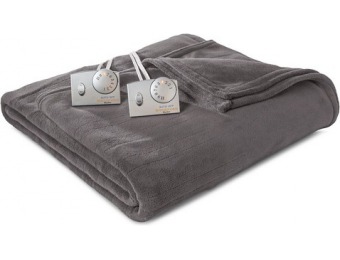 65% off Biddeford Microplush Heated Electric Blanket (Twin)