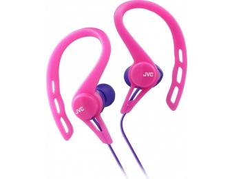 50% off JVC Sport Clip-on Earbud Headphones - Pink
