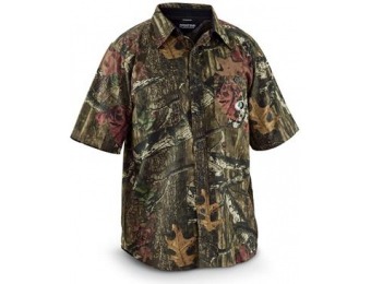 63% off Walls Men's Cape Back Short-Sleeve Hunting Shirt