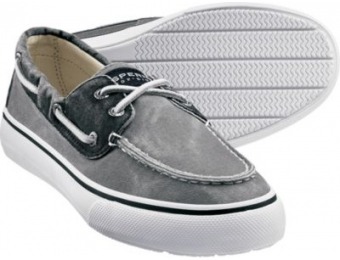 59% off SPERRY Bahama Two-Eye Boat Shoes - Grey/Black