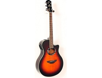 56% off Yamaha APX500IIFM Flame Maple Guitar, Sunburst