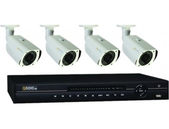 $443 off Q-SEE QC908-4L3-1 HD Security System with 1TB HDD