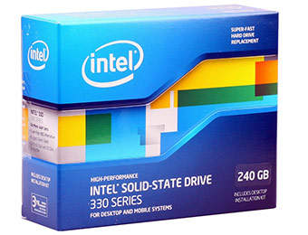Intel 330 Series 240GB SSD for $129.99 after $30 rebate
