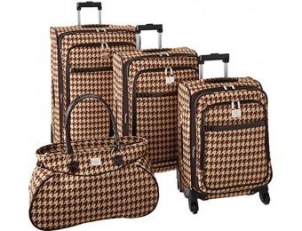 $794 off Anne Klein AK Boston 4 Piece Luggage Set