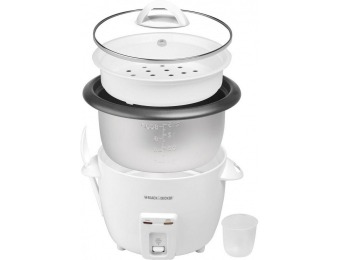 42% off Black+Decker 14-Cup Rice Cooker White RC3314W