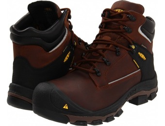 76% off Keen Utility Portland PR 6 (Dark Brown) Men's Work Boots