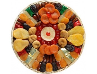 73% off Broadway Basketeers 3 Pound Dried Fruit Gift Tray