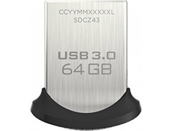 31% off SanDisk Ultra Fit 64GB USB 3.0 Flash Drive