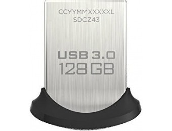 40% off SanDisk Ultra Fit 128GB USB 3.0 Flash Drive