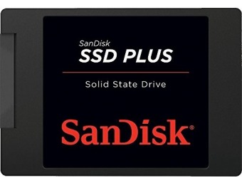45% off SanDisk SSD Plus 480GB 2.5" SSD SDSSDA-480G-G25