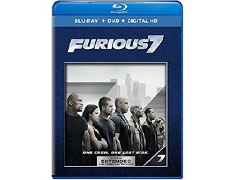 $25 off Furious 7 (Blu-ray + DVD + DIGITAL HD with UltraViolet)