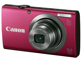 $80 off Canon PowerShot A2300 16.0 MP 5x Zoom Digital Camera