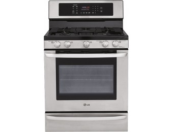 50% off LG LRG3095ST 30" Self-cleaning Gas Convection Range