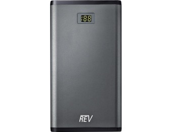 63% off Rev 12,000 mAh Portable Charger - 3 USB Ports