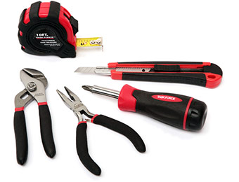 75% off Task Force 5-Piece Tool Set