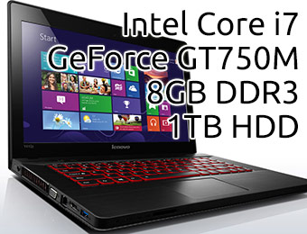 $480 off Lenovo IdeaPad Y410p 14" Laptop, code: JULY4DOORBUSTER