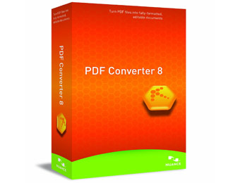 Nuance PDF Converter 8.0 Free w/ $40 Rebate & Code:EMCXNWW83