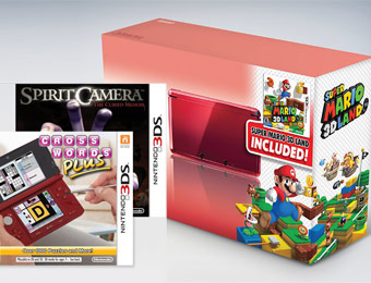 32% off Nintendo 3DS with a 3-Game Bundle
