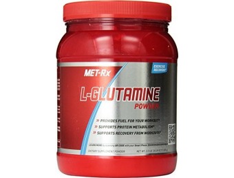 $28 off MET-Rx L-Glutamine Diet Supplement Powder, 2.2 Lbs