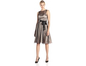 71% off Jessica Howard Women's Illusion Fit and Flare Dress
