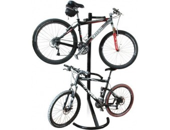 67% off RAD Cycle Products Gravity Bike Stand, Holds Two Bicycles