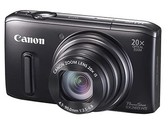 $150 off Canon PowerShot SX260 HS 12.1-MP Digital Camera