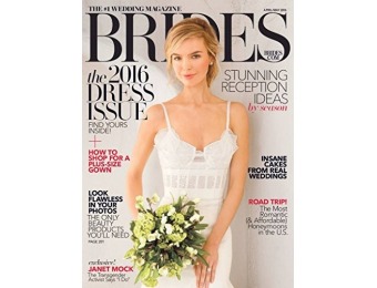 83% off Brides Magazine 2 year auto-renewal