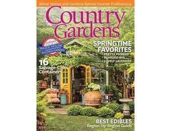 50% off Country Gardens Magazine 2 year auto-renewal