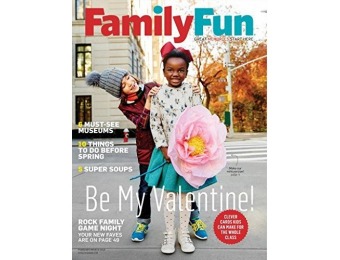 85% off Family Fun Magazine 2 year auto-renewal