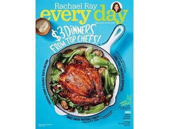 91% off Rachael Ray Every Day Magazine 2 year auto-renewal