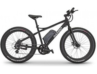 $399 off Rambo R750C Electric Power Mountain Bike, Black