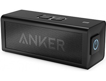 64% off Anker Portable Wireless Bluetooth Speaker, 24-Hour Battery