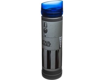 62% off Anakin Skywalker Blue Light Saber Water Bottle, BPA Free
