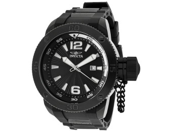 $595 off Invicta 12966 I-Force Black Polyurethane Swiss Men's Watch