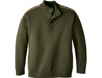 63% off Cabela's Men's Aberdeen Sweater - Laurel Green
