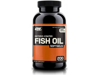 59% off Optimum Nutrition Fish Oil, 300 MG, 200 Softgels