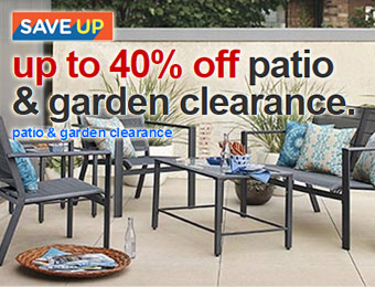 Patio & Garden Clearance - Save up to 40% off at Target.com