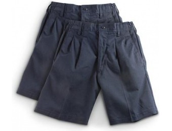 $35 off 2-Pk. of Reed Pleated Shorts, Navy