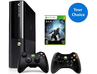 Xbox 360 Sleek Ultimate Bundle, Choose Console, Controller & Game