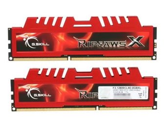 27% off Ripjaws X Series 8GB (2X 4GB) DDR3 1600 Desktop Memory
