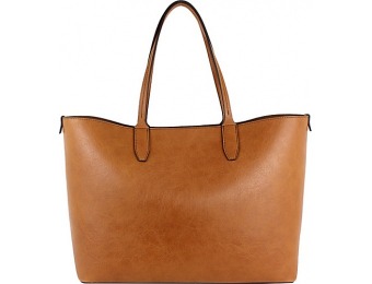 71% off Emilie M Rebecca Tote Cognac Manmade Handbags