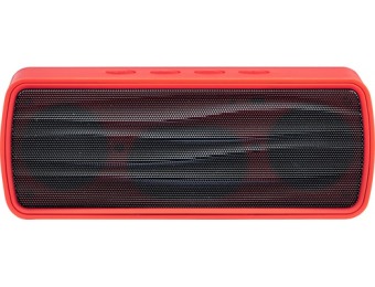$30 off Insignia Portable Bluetooth Stereo Speaker - Red