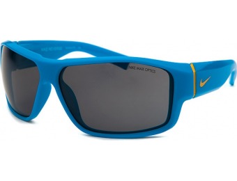 71% off Nike Watches Men's Reverse Rectangle Blue Sunglasses